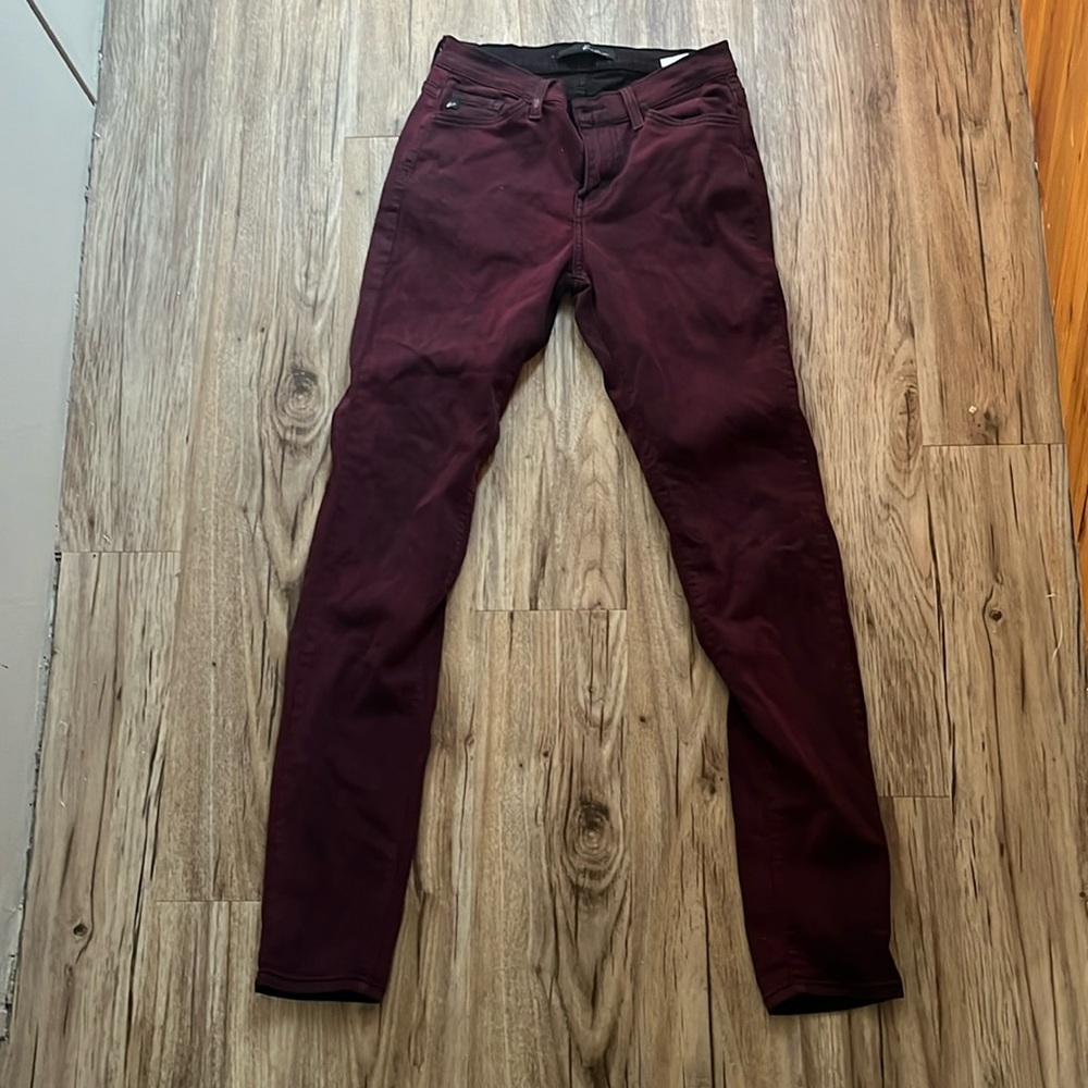 Kancan maroon skinnies